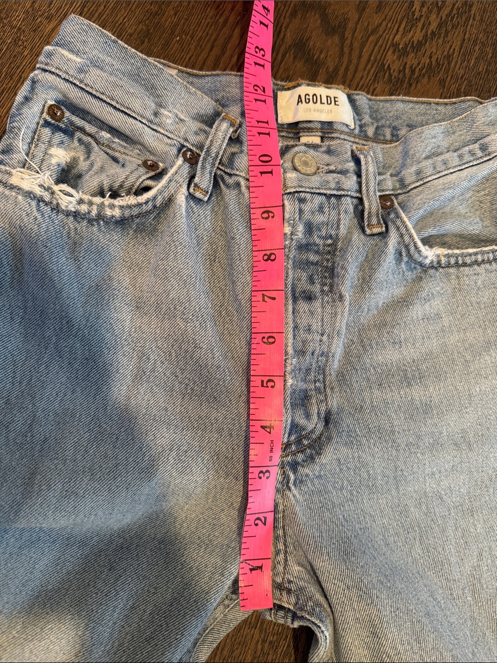 AGOLDE 90's Pinch Waist Jean | size 24 EUC - Picture 10 of 10